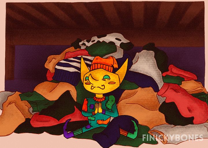 Sock Gremlin Matte Print product image (1)