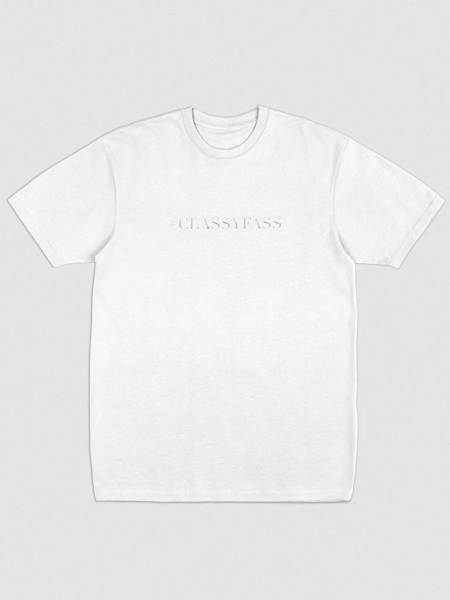 CLASSY FASS - White T-Shirt product image (1)