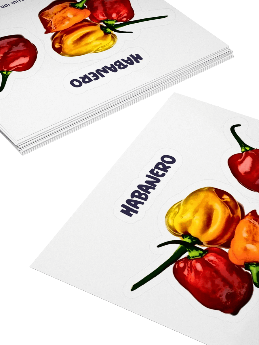 Habanero Heat Kiss Cut Sticker product image (4)
