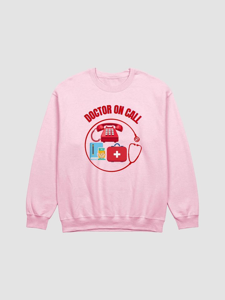 Doctor On Call Vintage Telephone Crewneck Sweatshirt product image (1)