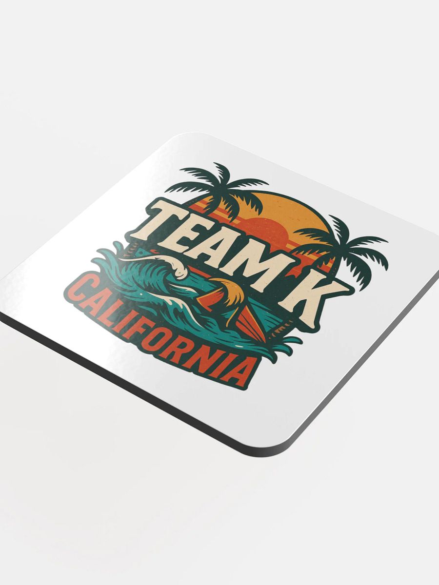 TEAM K CALIFORNIA Coaster product image (4)