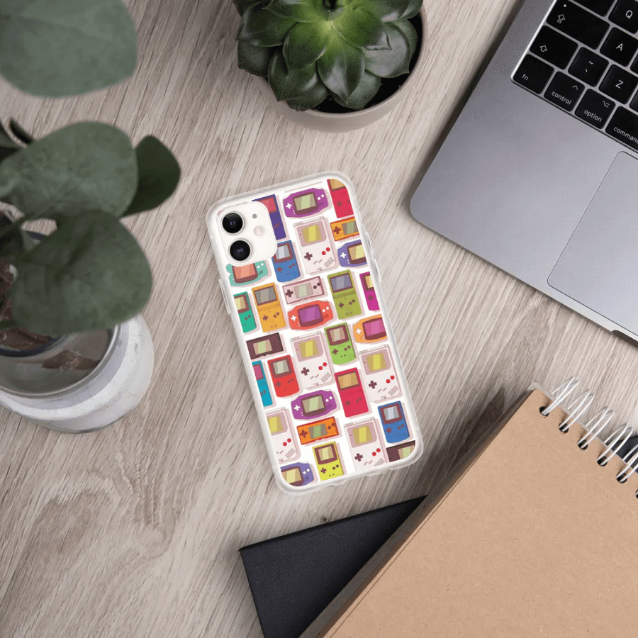 Retro Gamer Console Pattern iPhone Case product image (55)