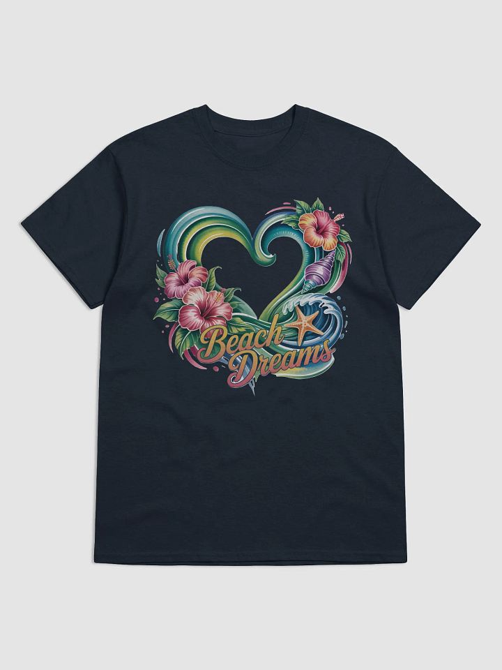 Beach Dreams Heart Wave T-Shirt product image (2)