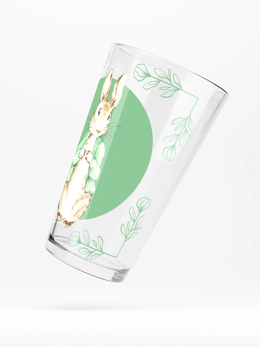 Whimsical Rabbit Shaker Pint Glass product image (5)