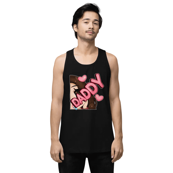 Daddy emote! Cotten Heritage men's premium tank top product image (1)