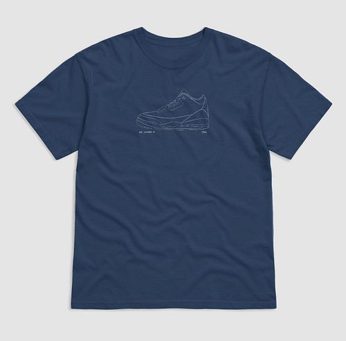 AJ III on a navy tee. 

#SneakerHead
#KicksOnFire
#SneakerAddict
#FreshKicks
#SneakerFreak
#Kickstagram
#ShoeGameStrong
#Snea...