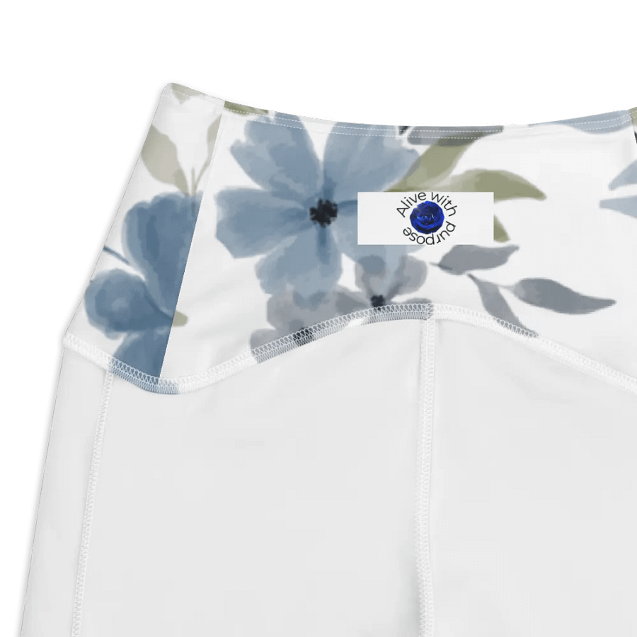 Blue Floral Bliss Leggings product image (4)