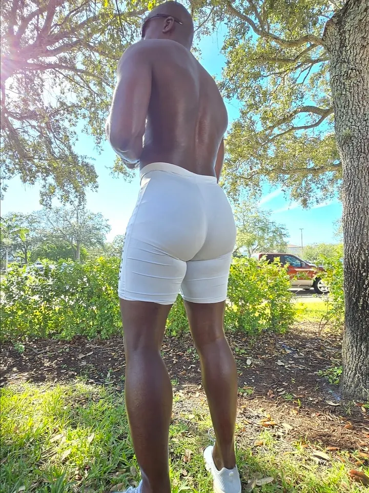 Unisex White Yoga Shorts product image (1)