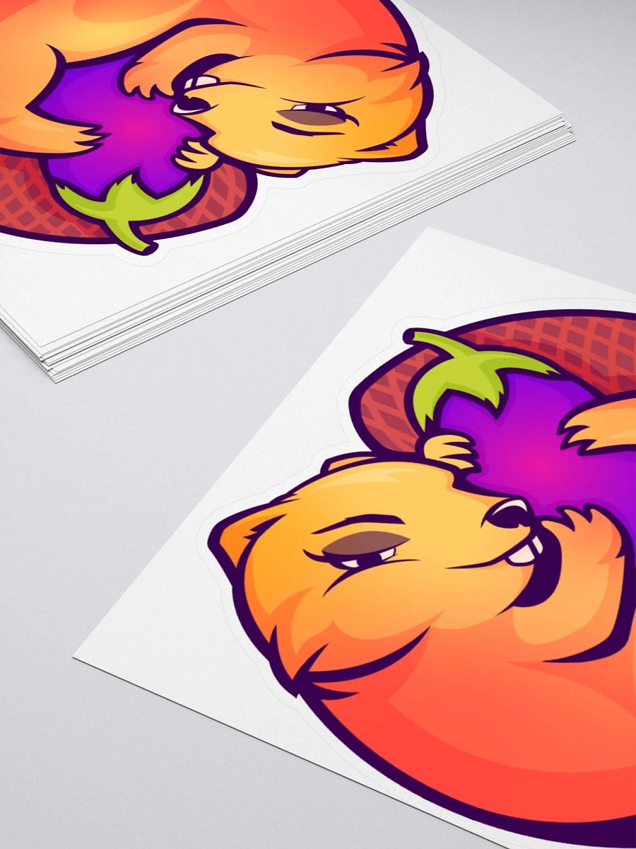 TriangleFace Logo Hug Kiss Cut Stickers product image (12)