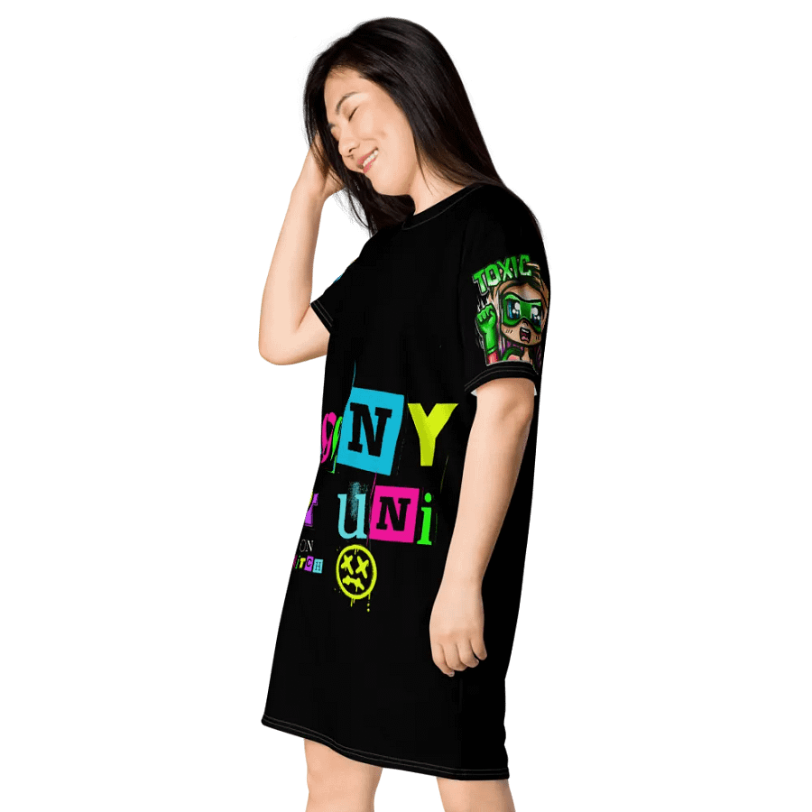 Punky Loons Graffiti T-Shirt Dress product image (4)