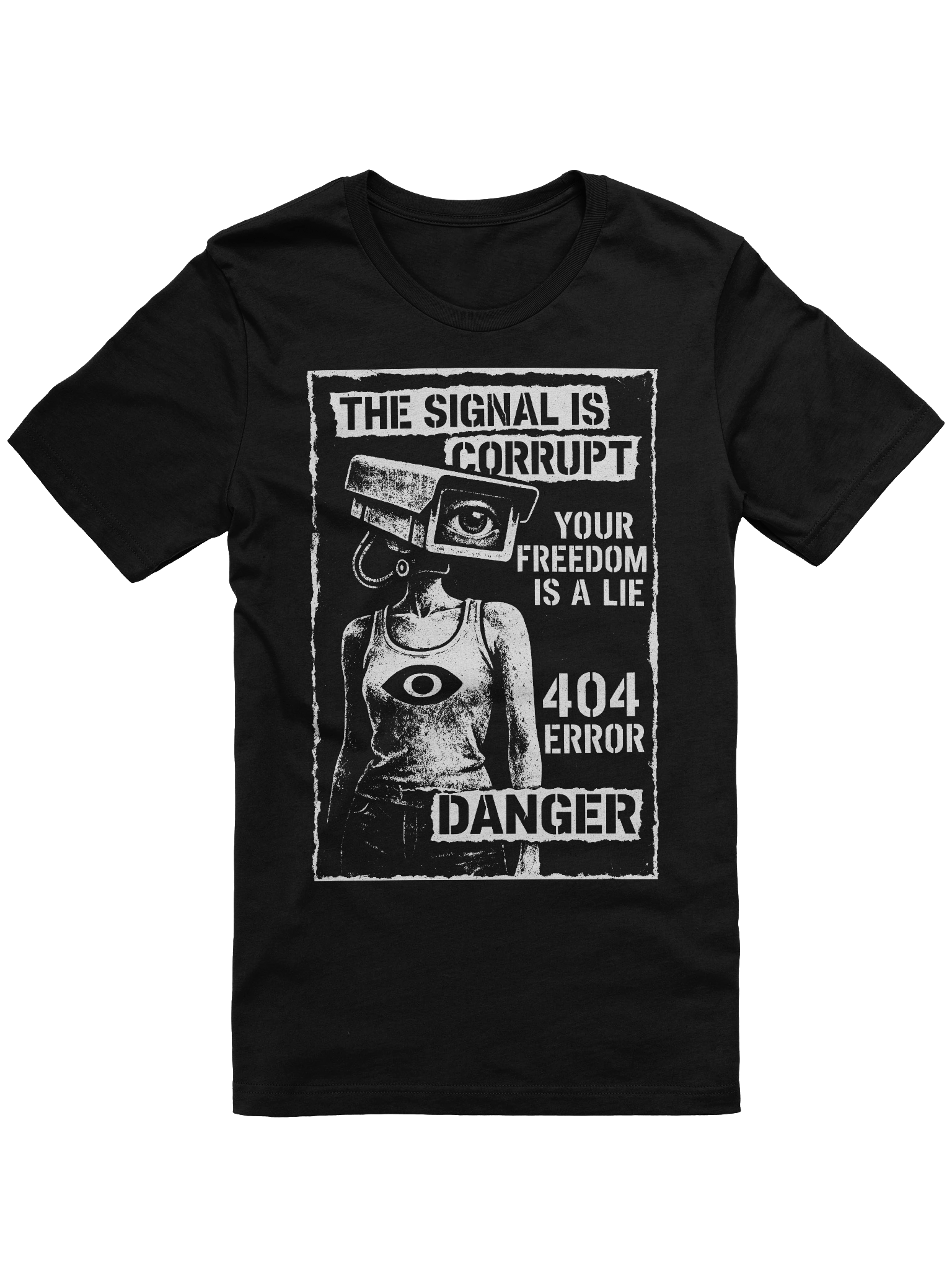 Surveillance Control Error 404 Tee product image (1)