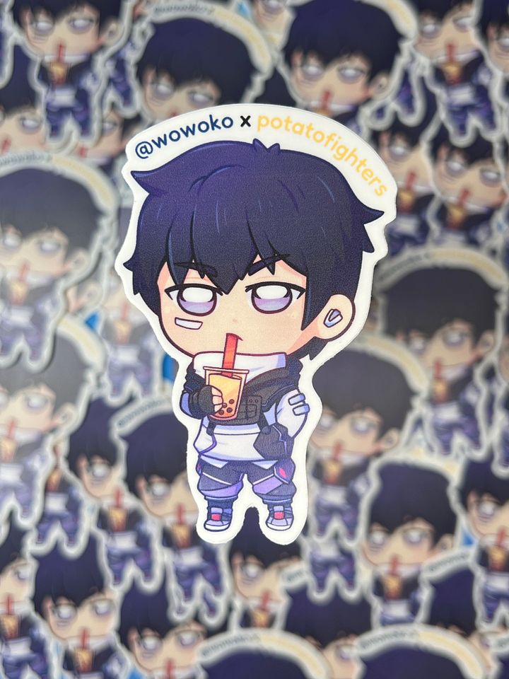 WoWoKo x Potato Fighters - Iso - Sticker product image (1)
