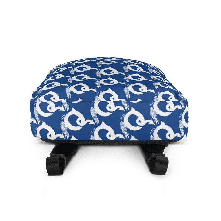 Q vs. Evil Q Blue Backpack product image (1)