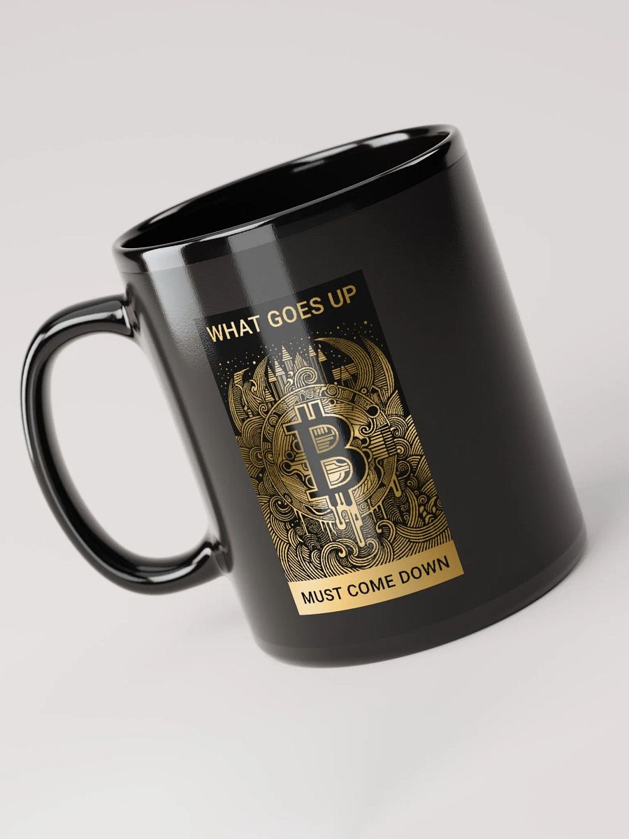 Bitcoin - What goes up must come down (gold) product image (3)