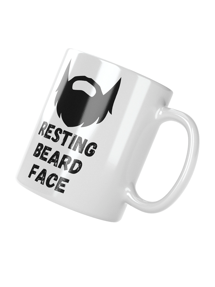 Resting Beard Face Mug product image (5)