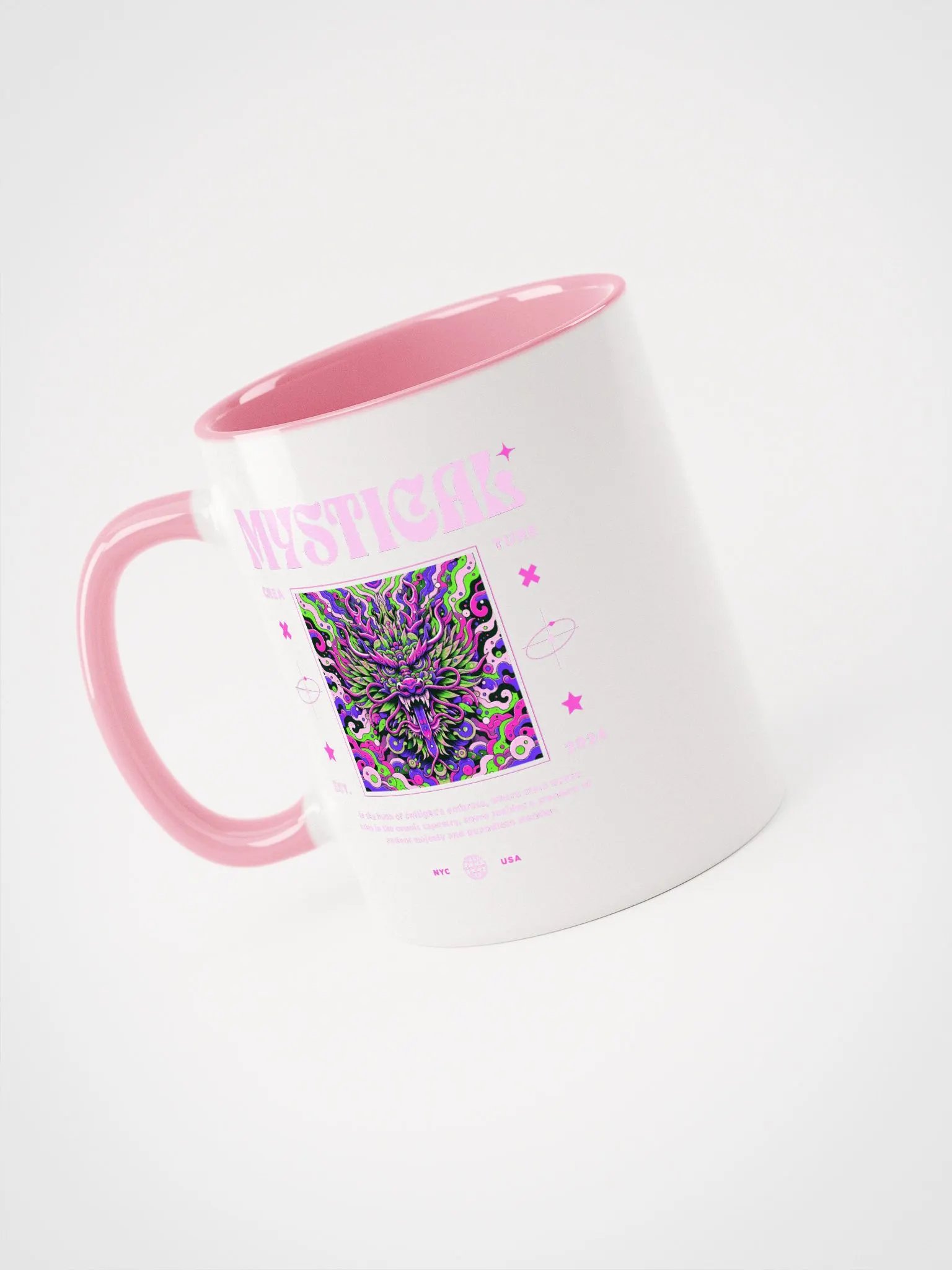 Mystical Swirl Ceramic Mug product image (5)