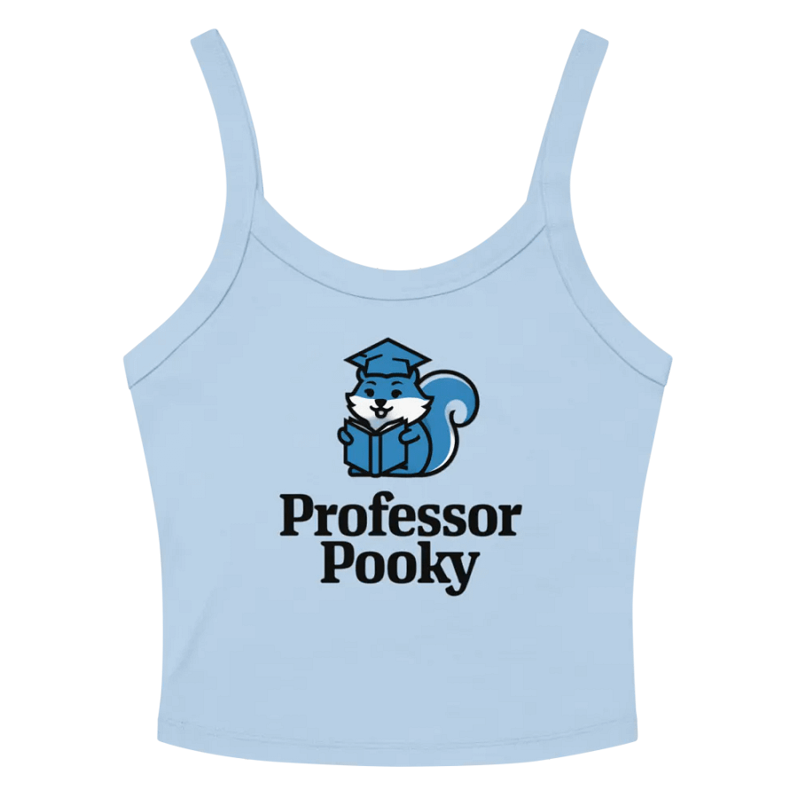 Professor Pooky's Graduation Cap Tank Top product image (2)