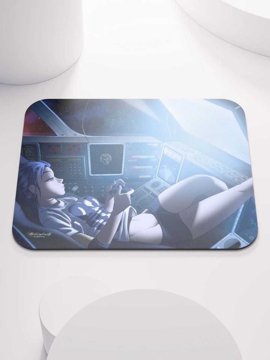 The Starlight Gamer Girl - Realm of Infinite Love Mouse Pad product image (1)