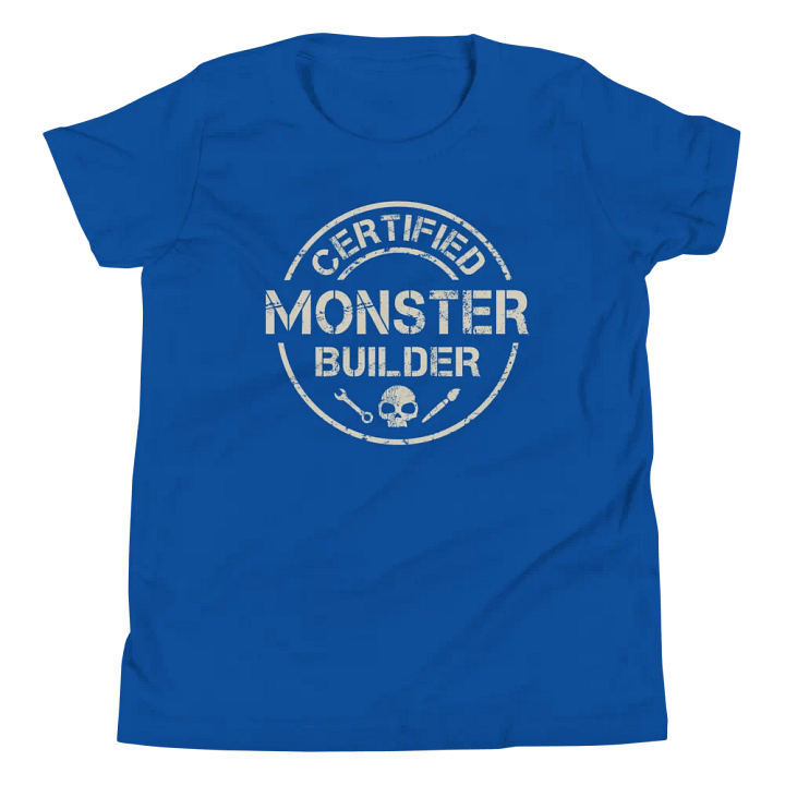 CERTIFIED MONSTER BUILDER TEE (KIDS) product image (1)