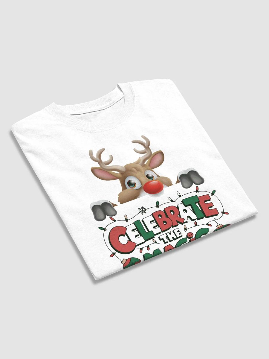 Magical Christmas Reindeer T-Shirt product image (4)
