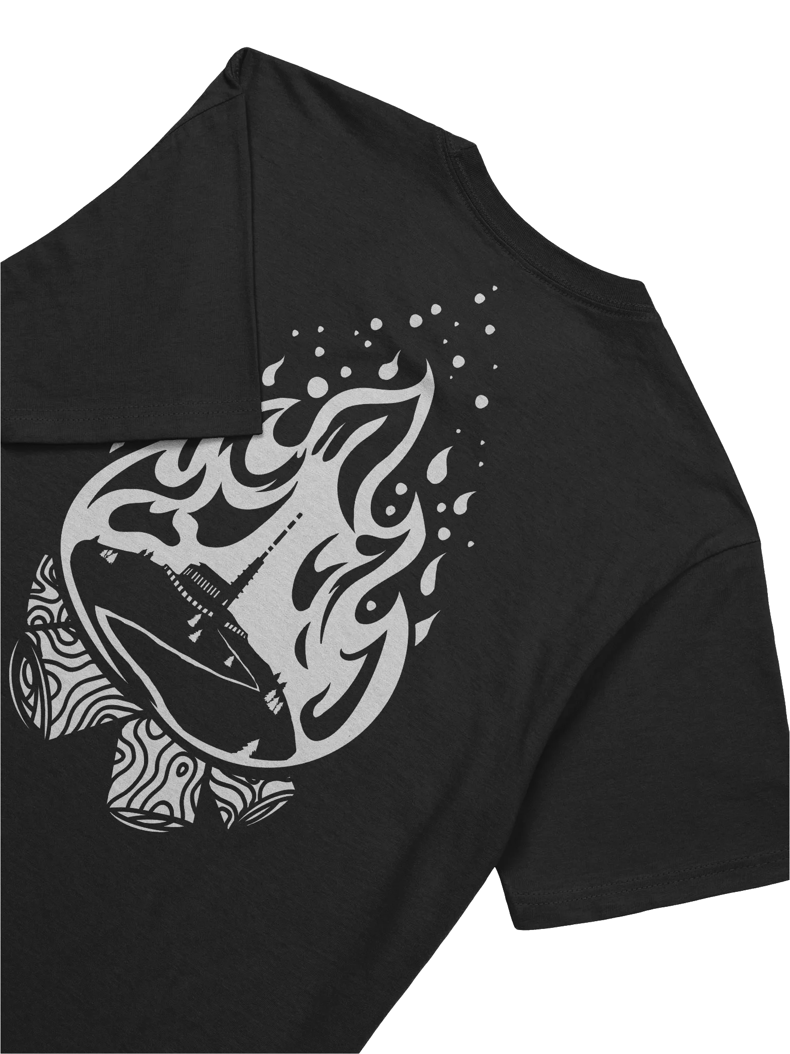 FIRESIDE T-Shirt (Black) product image (7)