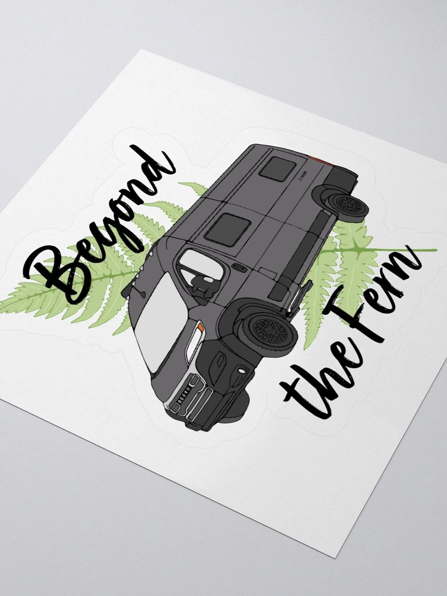 Beyond the Fern Logo Sticker product image (8)