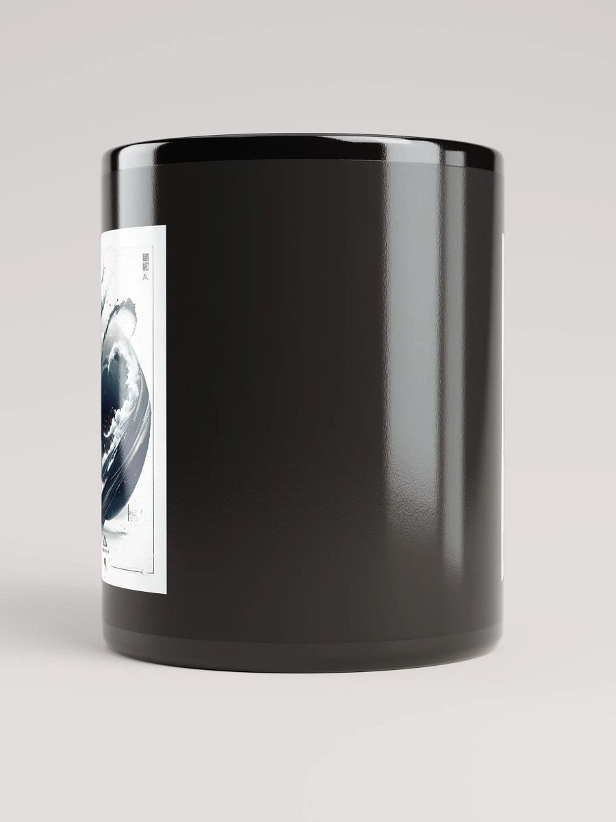 Geometric abstract art in Japanese style (front & back) product image (5)
