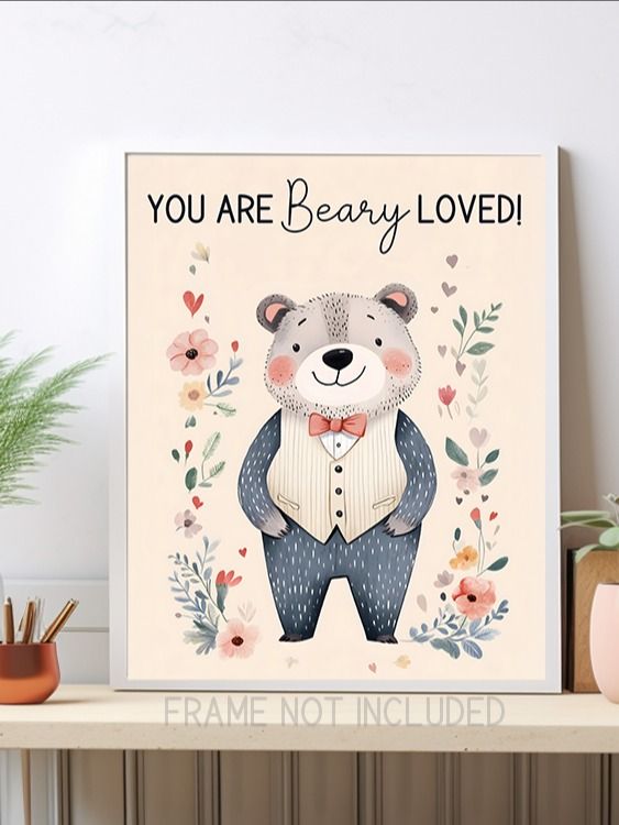 Adorable Bear-Themed Art for Loved Ones product image (2)