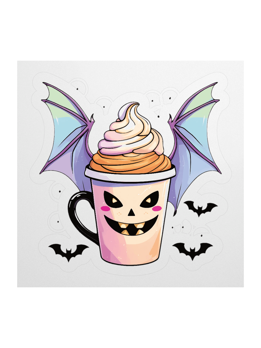 Spooky Jack-O'-Lantern Cup Sticker Set product image (2)