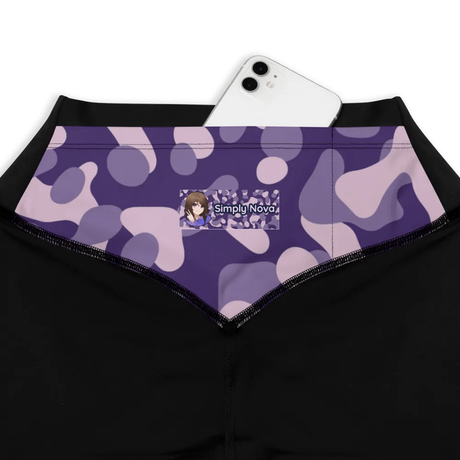 Purple Camo Nova Sports Leggings product image (11)