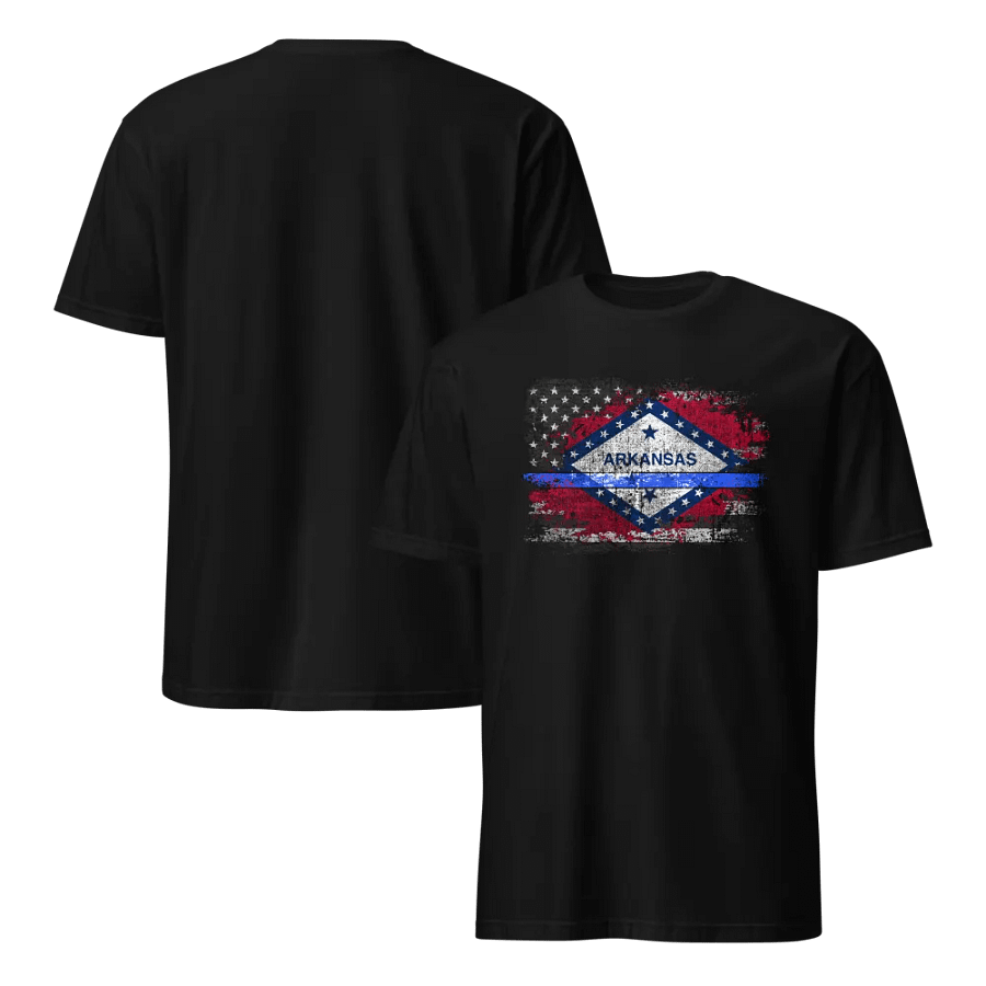 Arkansas Thin Blue Line Flag product image (6)