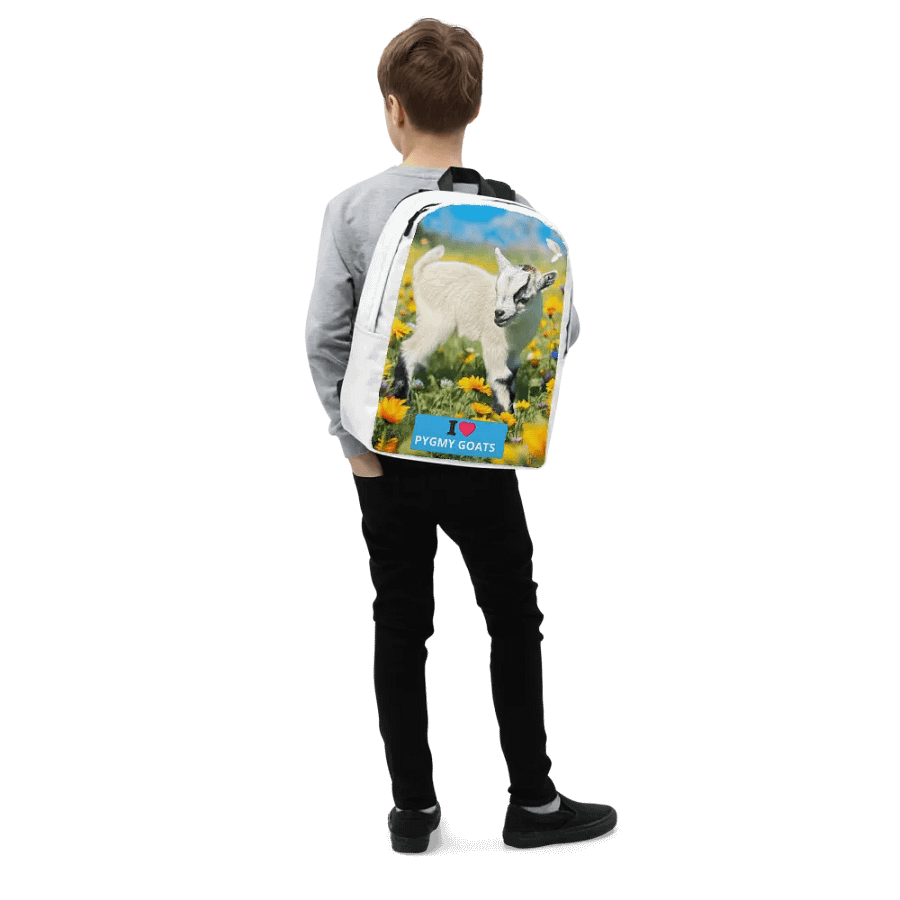 I LOVE PYGMY GOATS BACKPACK product image (6)