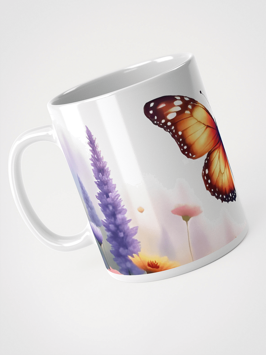 Mug Blanc - Papillon - Douceur Printanière - Idée Cadeau Originale product image (3)