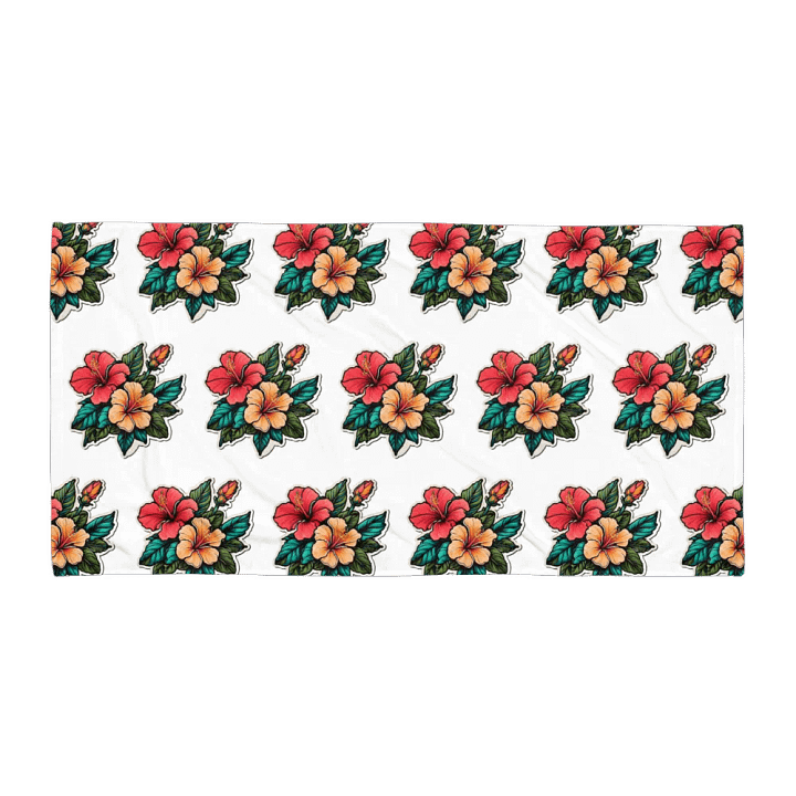 Blossom Bliss Sublimated Bath Towel product image (2)