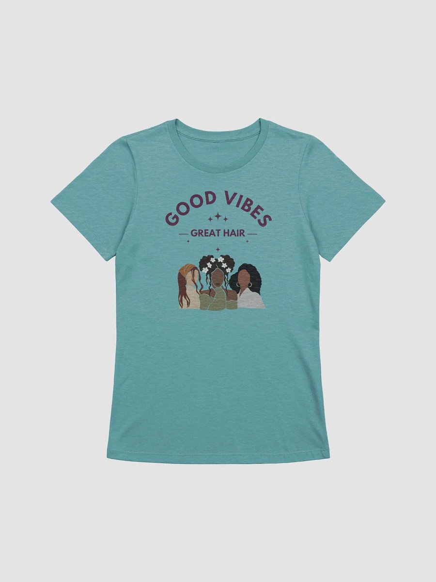 Good Vibes Great Hair Women's Relaxed-fit Tee product image (4)