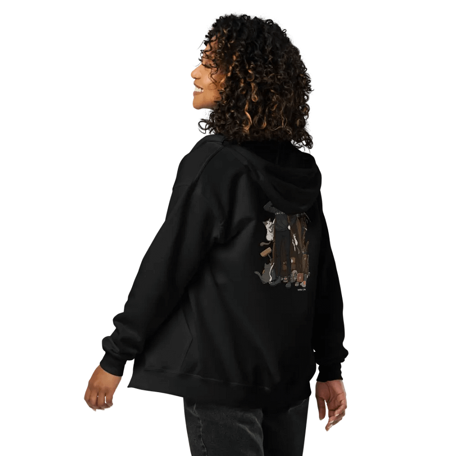 Loot Joblin Back Print ZipUp Hoodie product image (11)