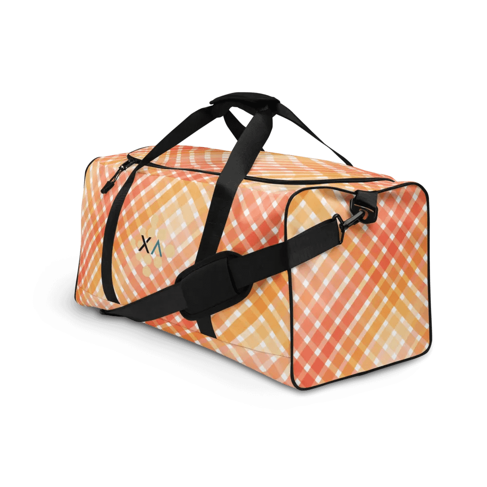 Tartan Sunset All-Over Duffle Bag product image (6)