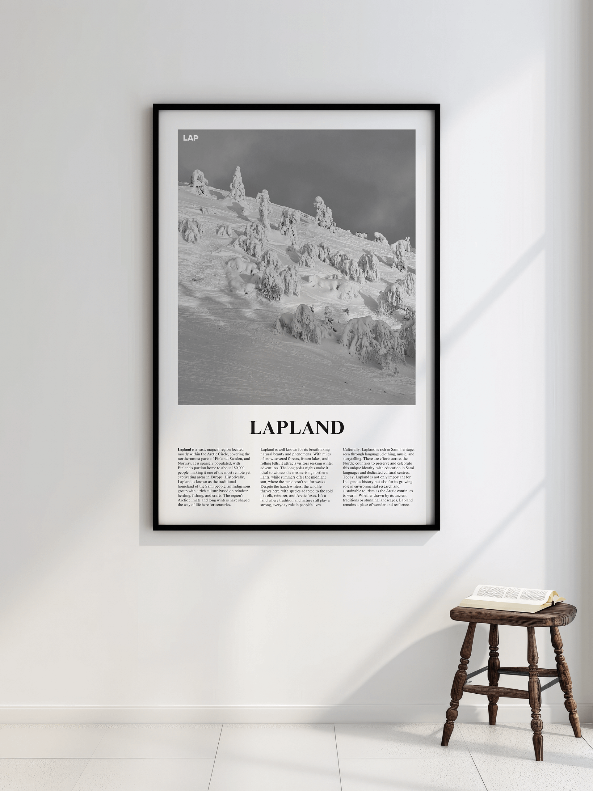 Lapland 02 Newspaper Poster product image (2)