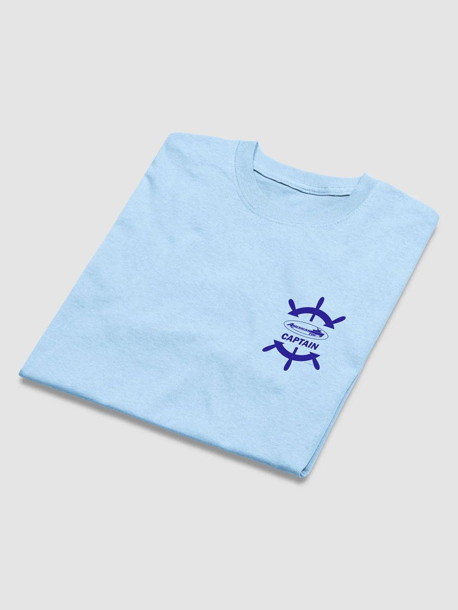 American Tug Captain - T-Shirt - Light Shirt w/Blue Logo product image (6)