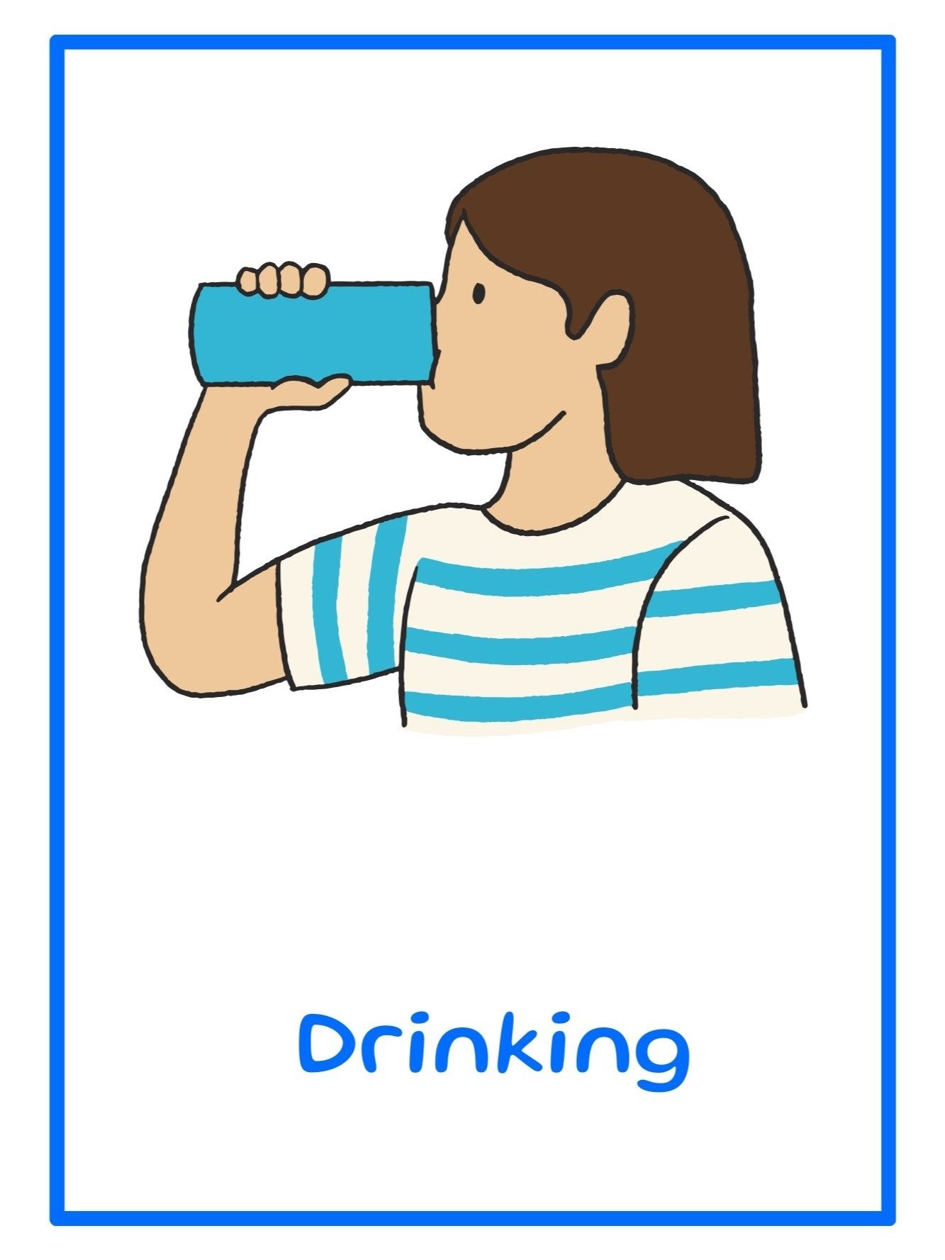 Everyday Objects and Actions Flashcards product image (7)