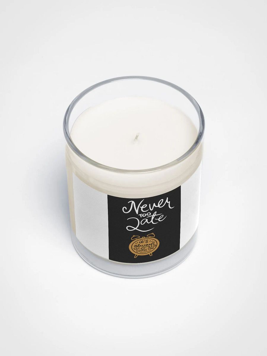 Never Too Late Soy Wax Candle product image (2)
