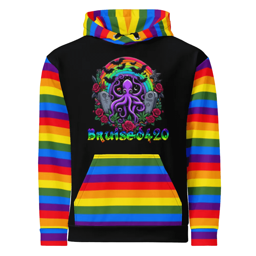 Gothic Octopus Dream All-Over Hoodie product image (1)