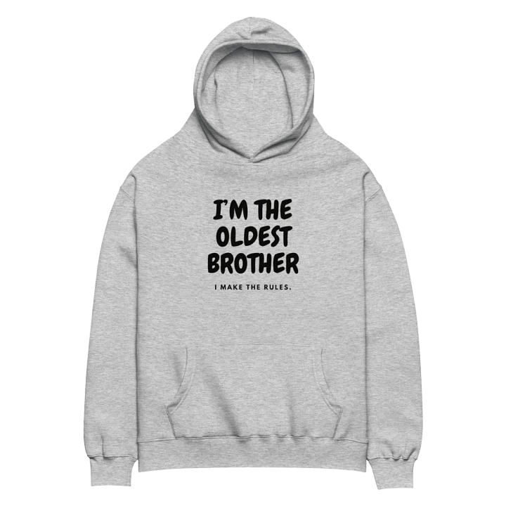 Oldest Brother Rules Premium Hoodie product image (2)