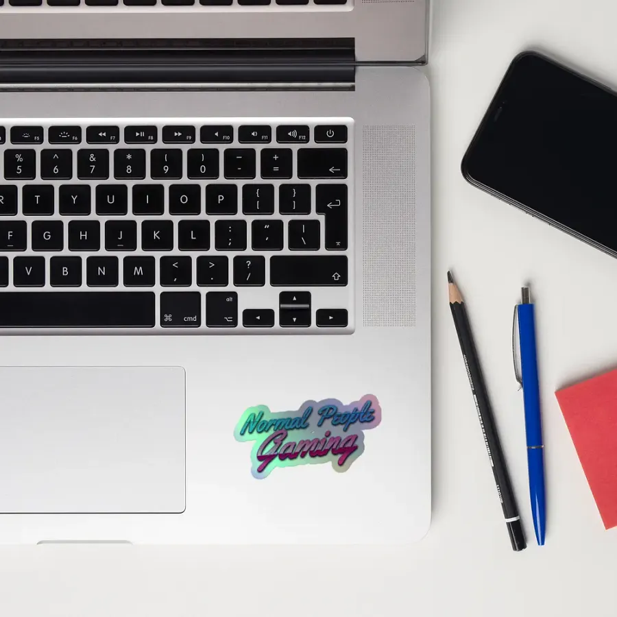 Normal People Gaming Holographic Sticker product image (10)