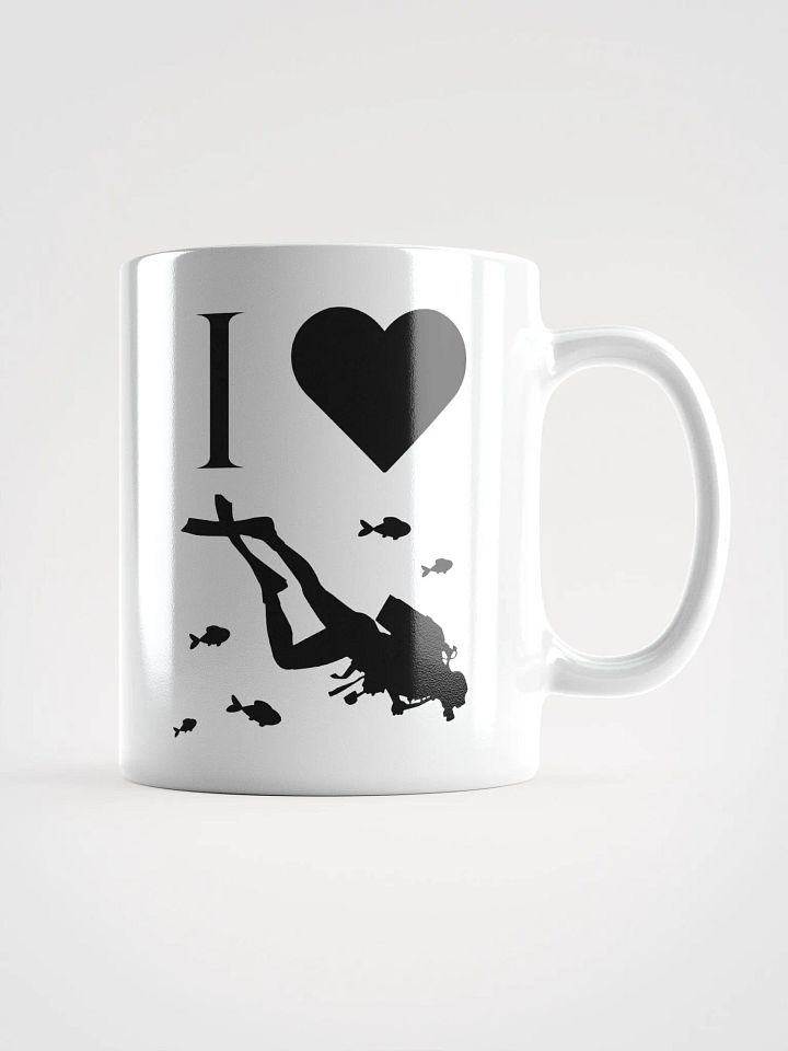 I ❤️ Scuba Diving Mug product image (1)