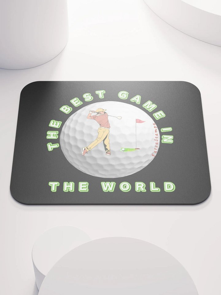 Swing into Action Golf Mouse Pad product image (1)
