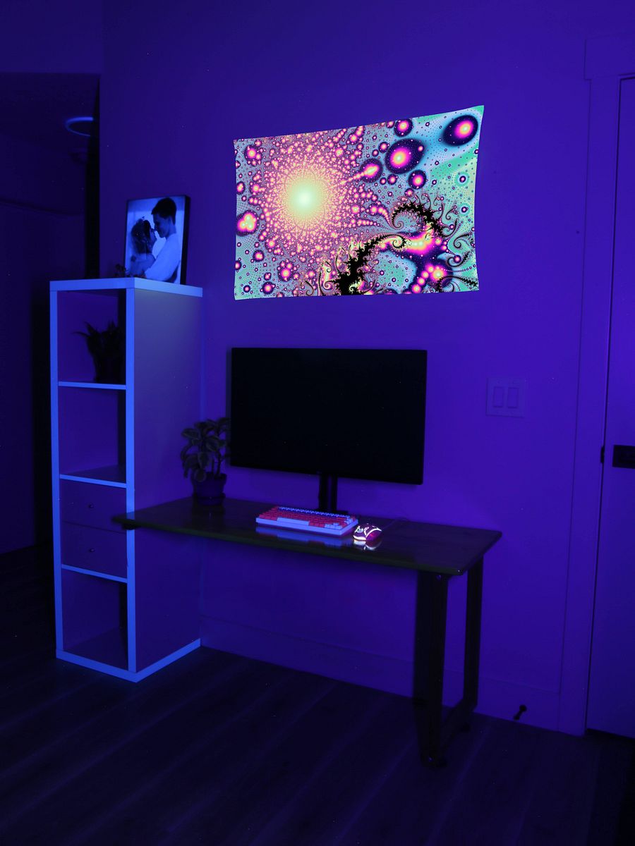UV fractal tapestry - Galactic Fire product image (8)