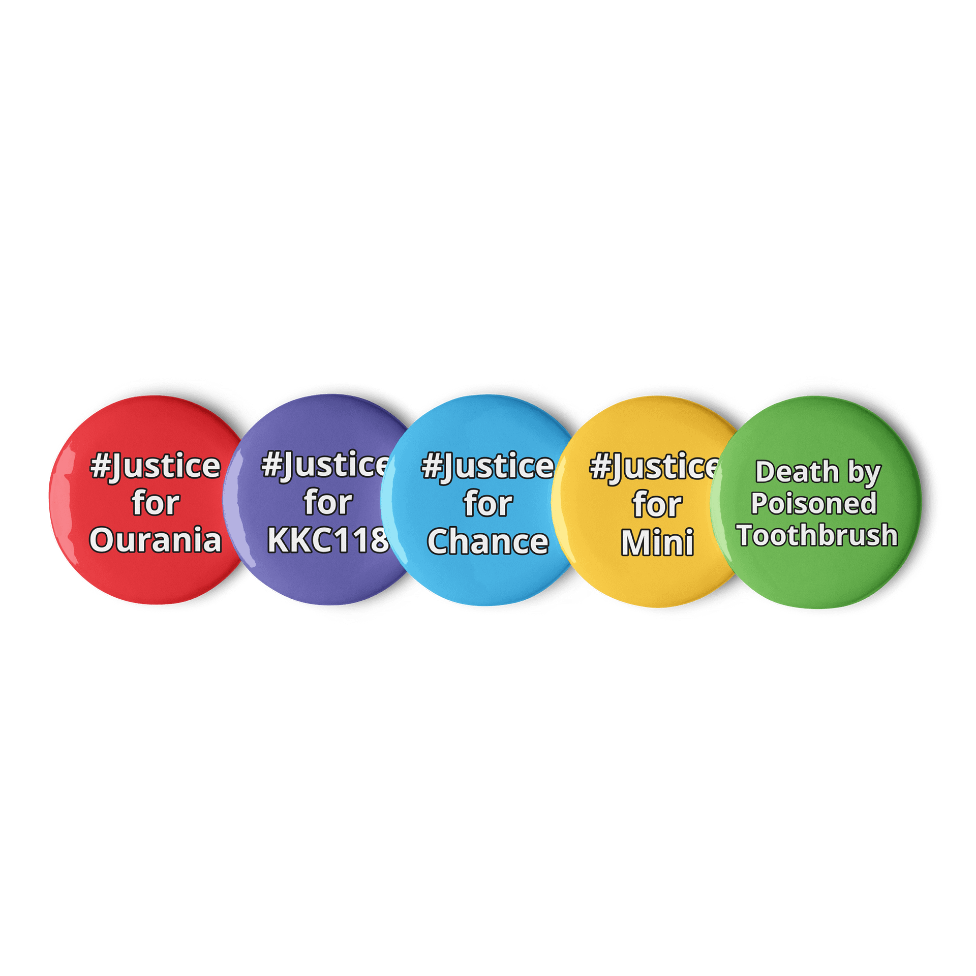 #Justice Buttons product image (1)