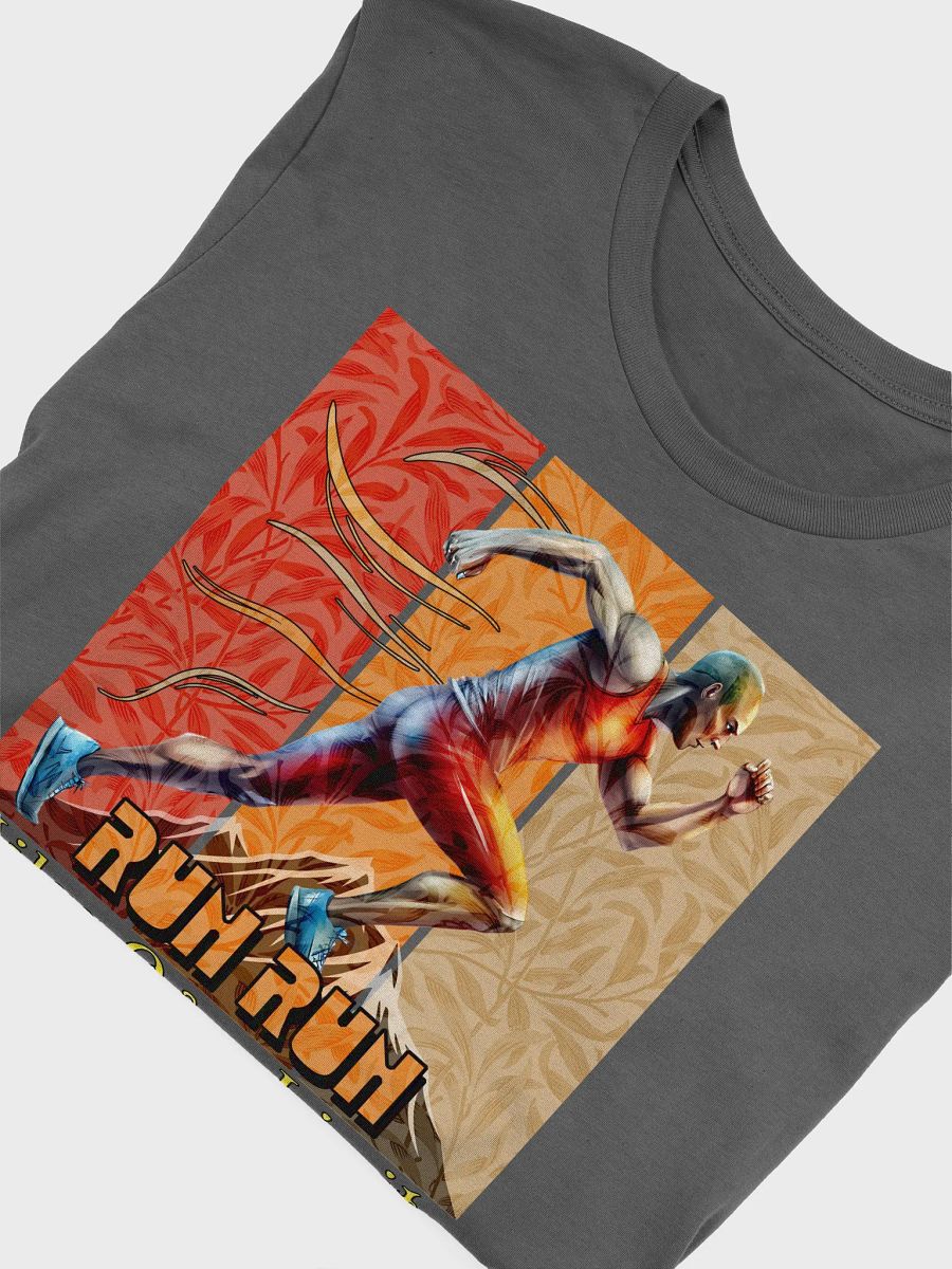 Run Run Miles Over Limits Male Running Speed Burst Dynamic T-Shirt product image (3)