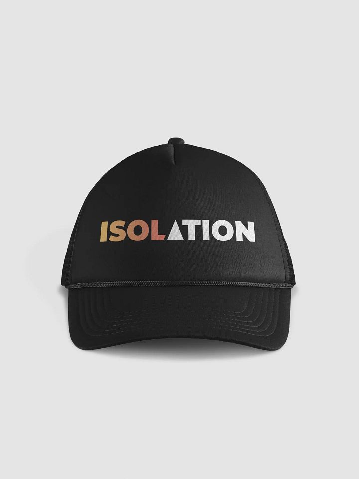 ISOL▲TION — 2024 TEXT — TRUCKER HAT product image (2)